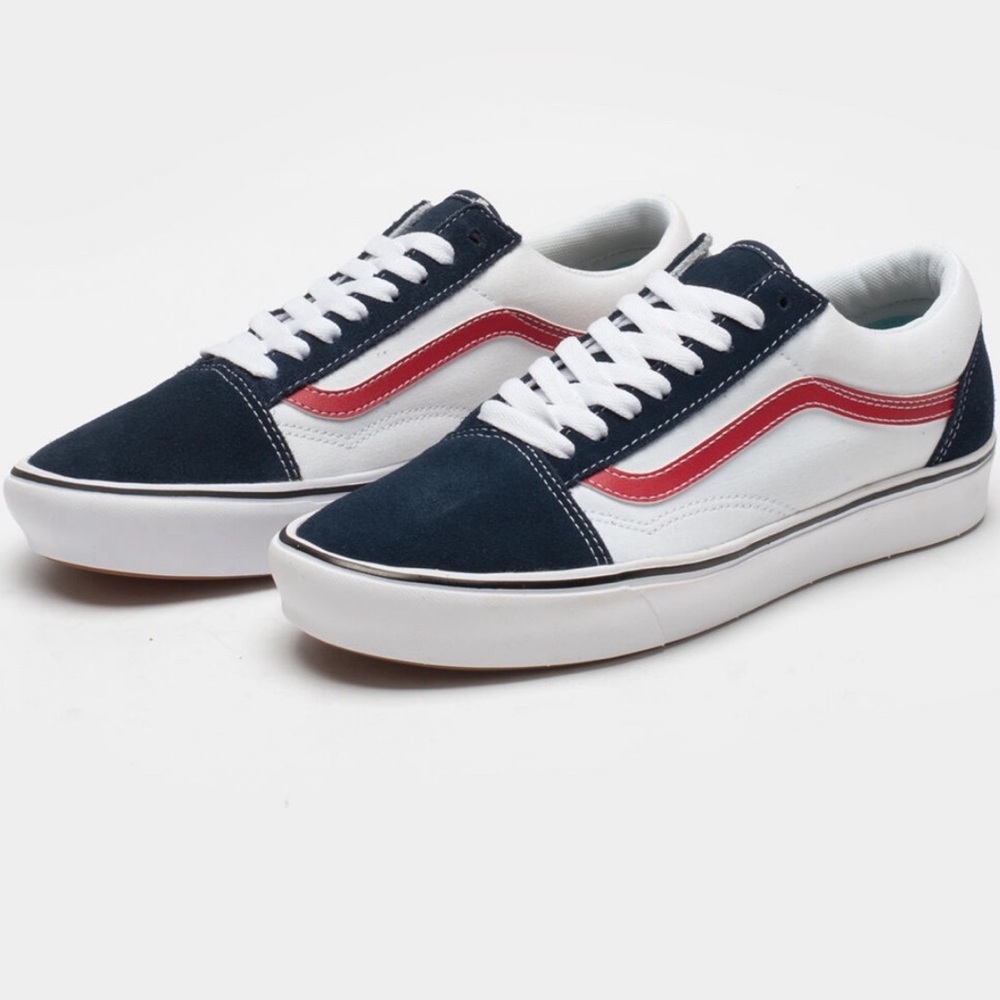 Vans Tri-Tone ComfyCush Old Skool Shoes with box